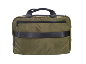 Borsa a due manici portacomputer 15" in tessuto tecnico "Multipocket" A.G. Spalding & Bros verde