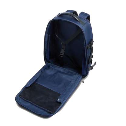 Zaino da viaggio portacomputer 15,6" in tessuto e pelle "Wollem" Piquadro (disponibile in duecolori)