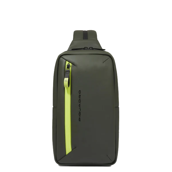 Monospalla porta iPad®mini in tessuto resistente all'acqua Piquadro