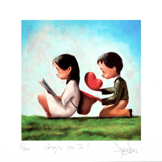 Grafica di Diego Santini "Sempre con te"