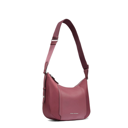 Borsa tracolla donna per iPad®mini in tessuto tecnico e pelle Piquadro (disponibile in diversi colori)