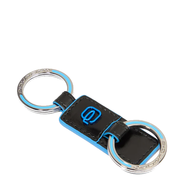 Portachiavi con due anelle in pelle Bluesquare Piquadro (disponibile in diversi colori)