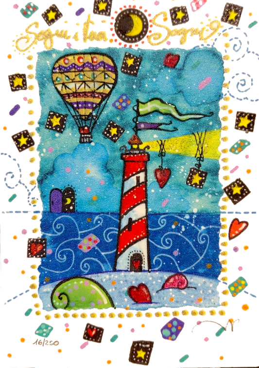 Grafica di Andrea Agostini "Segui i tuoi sogni"