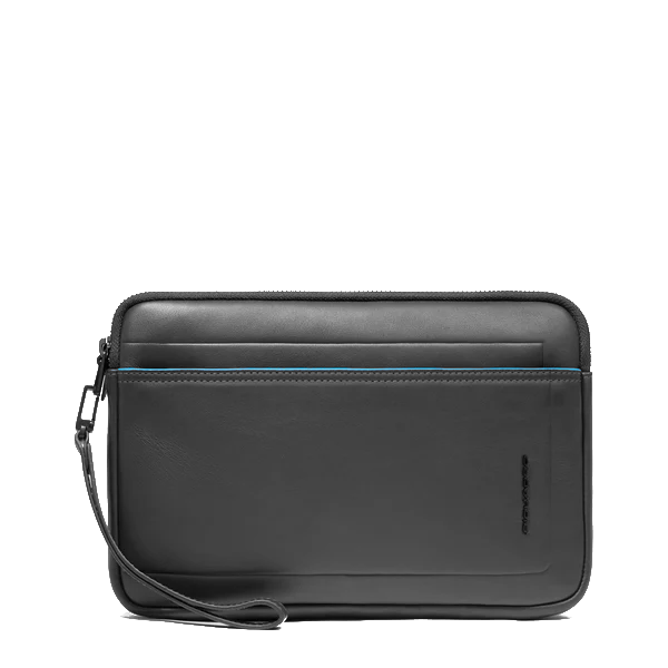 Pochette uomo porta iPad®mini in pelle con tasca per Piquadro Smart Tracker Piquadro (disponibile in due colori)