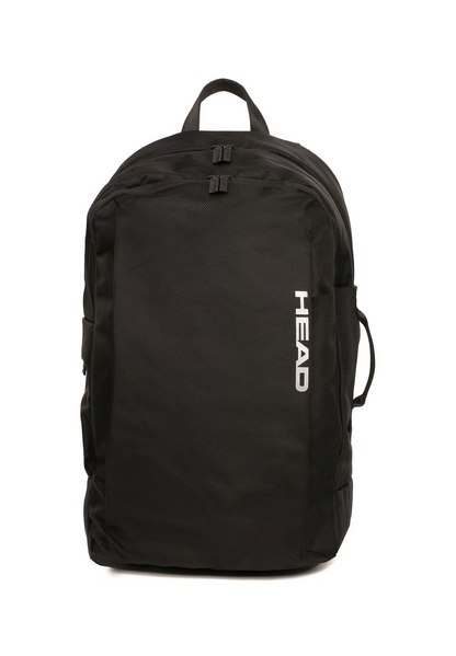 Zaino portacomputer 17"  in tessuto tecnico con sacca porta abiti e cinghia pettorale " Club " HEAD nero