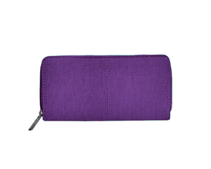 Portafogli donna in pelle a soffietto con zip InTempo (disponibile in diversi colori)