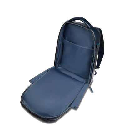 Zaino da viaggio fastcheck portacomputer 15,6" in pelle "Bluesquare" Piquadro (disponibile in due varianti)