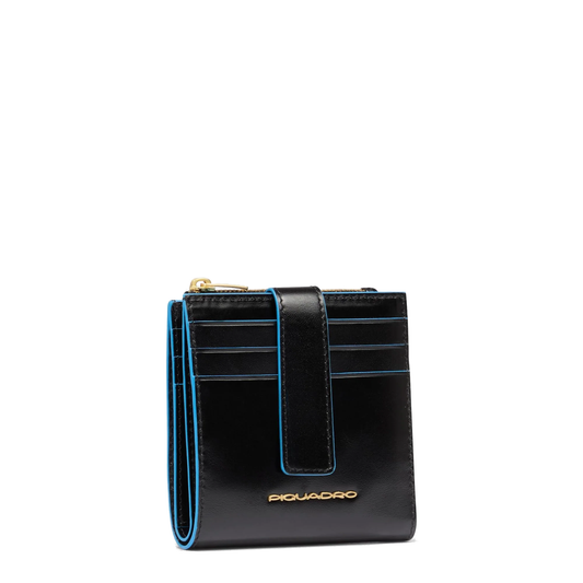Portacarte donna con portamonete in pelle Bluesquare Piquadro (disponibile in diversi colori) (Copia)