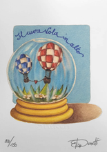Carica l'immagine nel visualizzatore di Gallery, Grafica di Elisa Donetti "Il cuore vola in alto"
