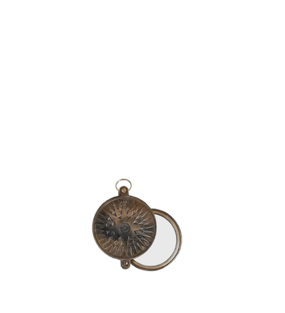 Lente d'ingrandimento pieghevole in ottone