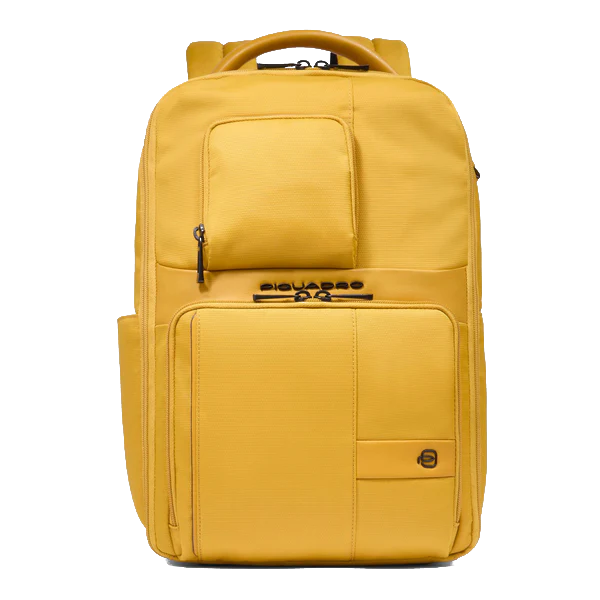 Zaino da viaggio underseat espandibile porta pc 15,6 in tessuto Piquadro