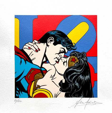 Grafica di Sergio Veglio: "Super Love"
