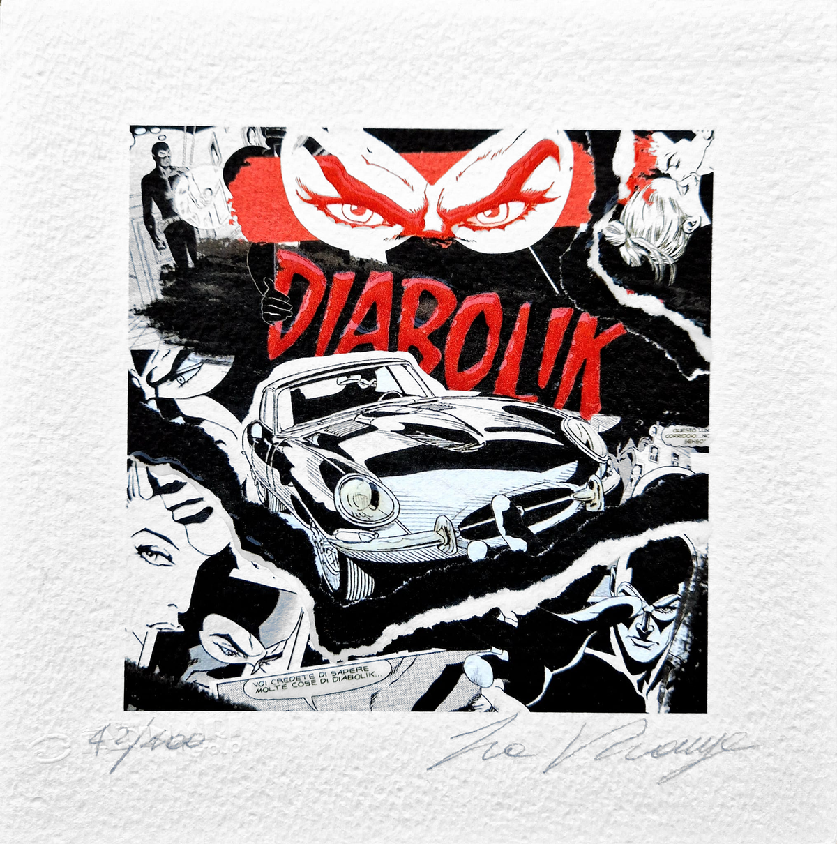 Grafica di La Rouge "Diabolik"