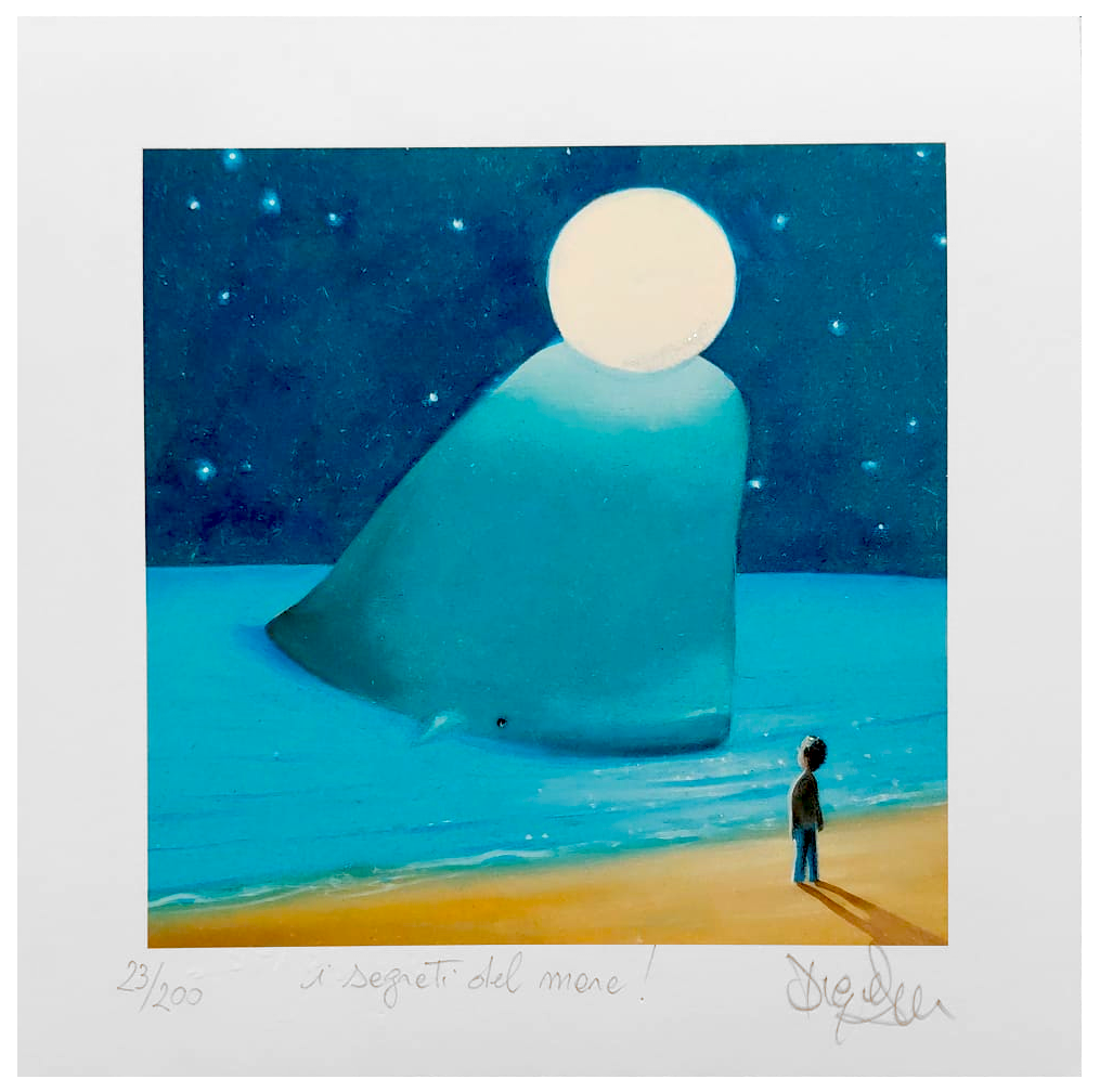 Grafica di Diego Santini "I segreti del mare!"