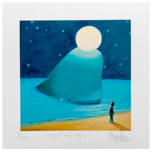 Grafica di Diego Santini "I segreti del mare!"