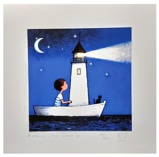 Grafica di Gloria Lee "Insegui i tuoi sogni"