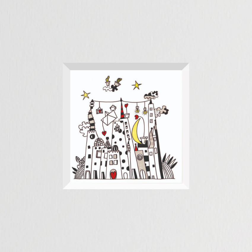 Grafica di Wallas: "Luci accese"