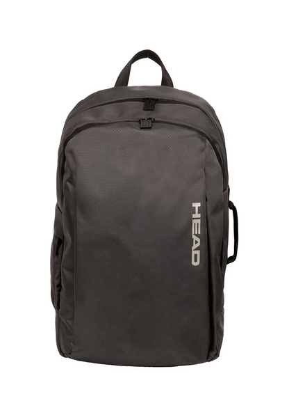 Zaino portacomputer 17"  in tessuto tecnico con sacca porta abiti e cinghia pettorale " Club " HEAD grigio