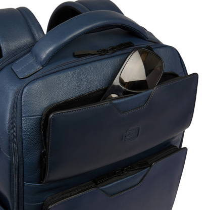 Zaino da viaggio porta pc 15,6" in pelle "Ael" Piquadro (disponibile in due colori)