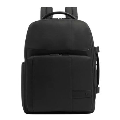 Zaino da viaggio portacomputer 15,6" in tessuto e pelle "Wollem" Piquadro (disponibile in duecolori)
