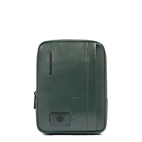 Borsello porta iPad®mini in pelle con sistema RFID "Russell" Piquadro (disponibile in diversi colori)