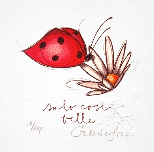 Grafica di Federica Porro: "Solo cose belle"