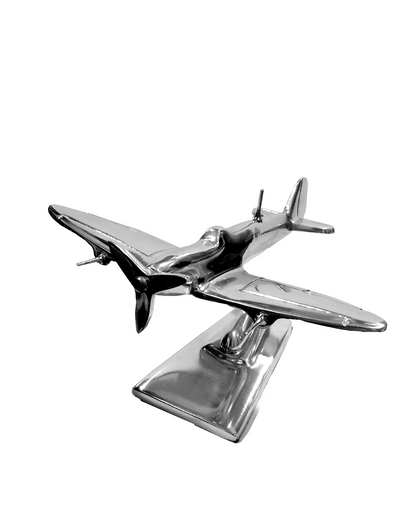 Aereoplano vintage in metalloAereoplano vintage in metallo "Spitfire" Nauticalia London
