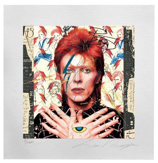 Grafica incorniciata di La Rouge "David Bowie"