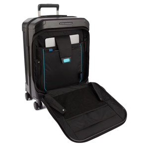 Trolley cabina rigido a 4 ruote con tas PQ-Light Piquadro