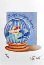 Carica l'immagine nel visualizzatore di Gallery, Grafica di Elisa Donetti "I sogni navigano leggeri"
