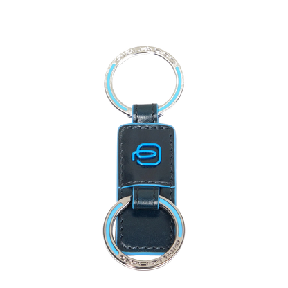 Portachiavi con due anelle in pelle Bluesquare Piquadro (disponibile in diversi colori)