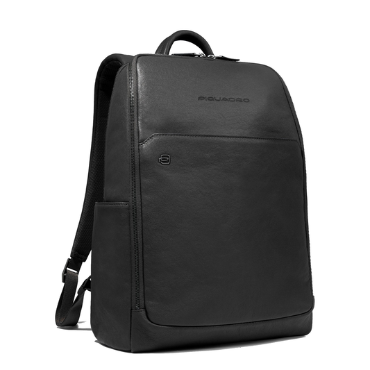 Zaino porta pc 14"in pelle "Black Square" Piquadro