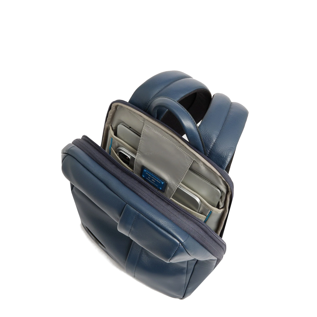 Zaino espandibile porta pc 14" in pelle "Russell" Piquadro (disponibile in due colori)