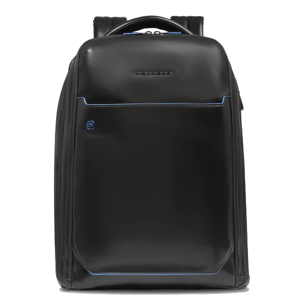 Zaino da viaggio fastcheck portacomputer 15,6" in pelle "Bluesquare" Piquadro (disponibile in due varianti)