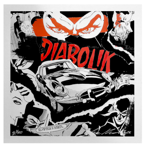 Grafica di La Rouge "Diabolik"