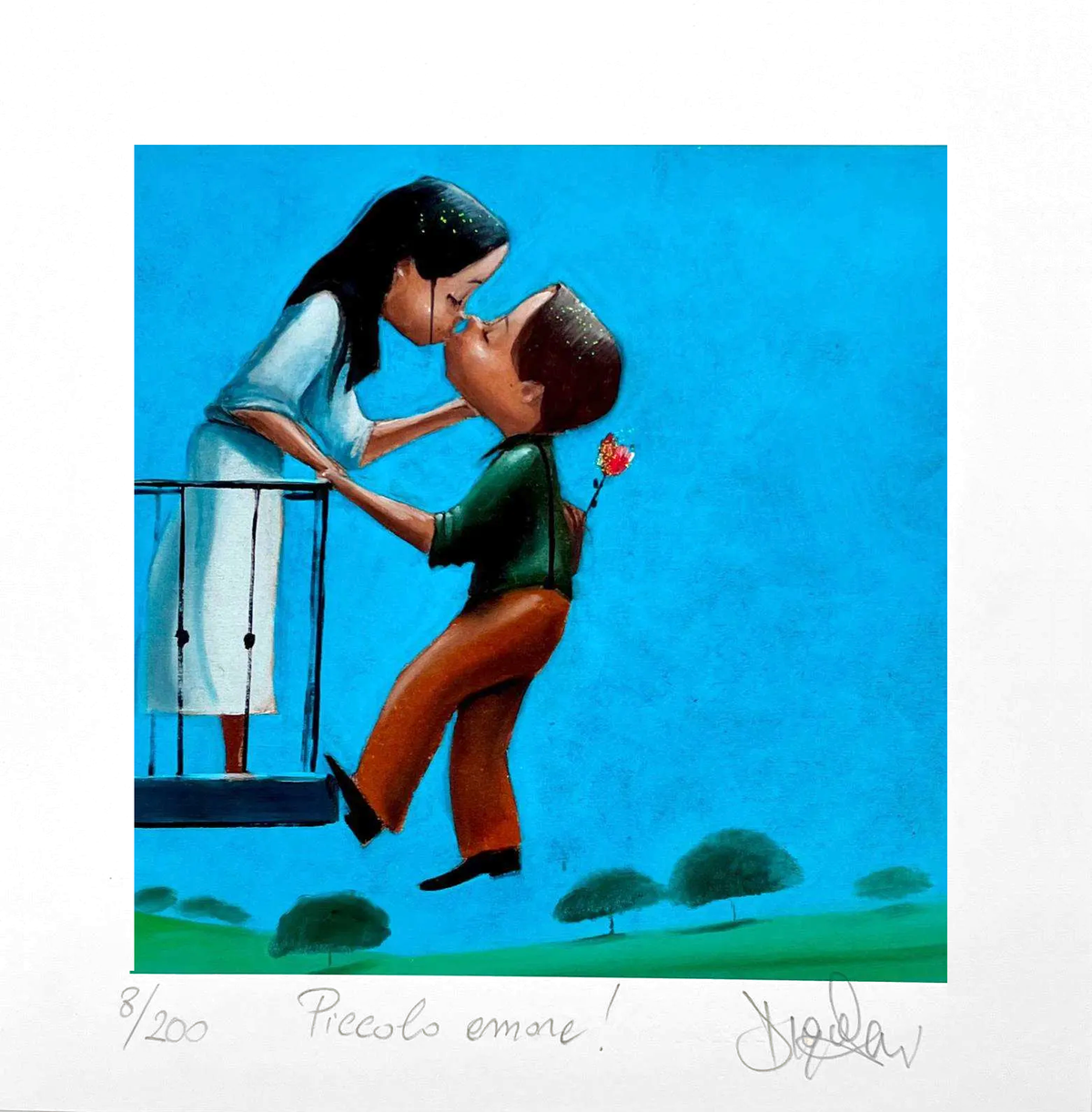 Grafica di Diego Santini "Piccolo amore!"
