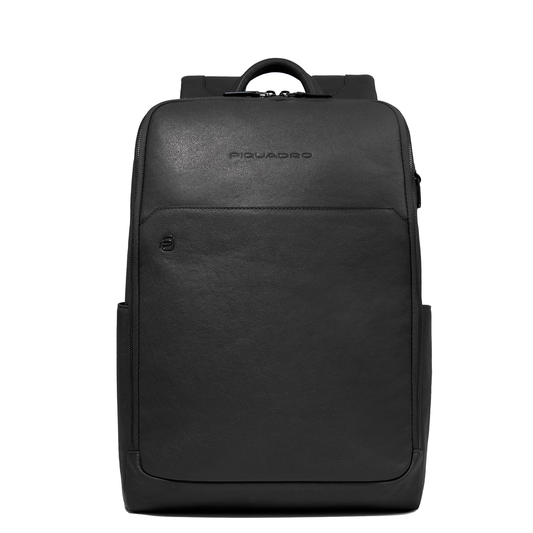 Zaino porta pc 14"in pelle "Black Square" Piquadro