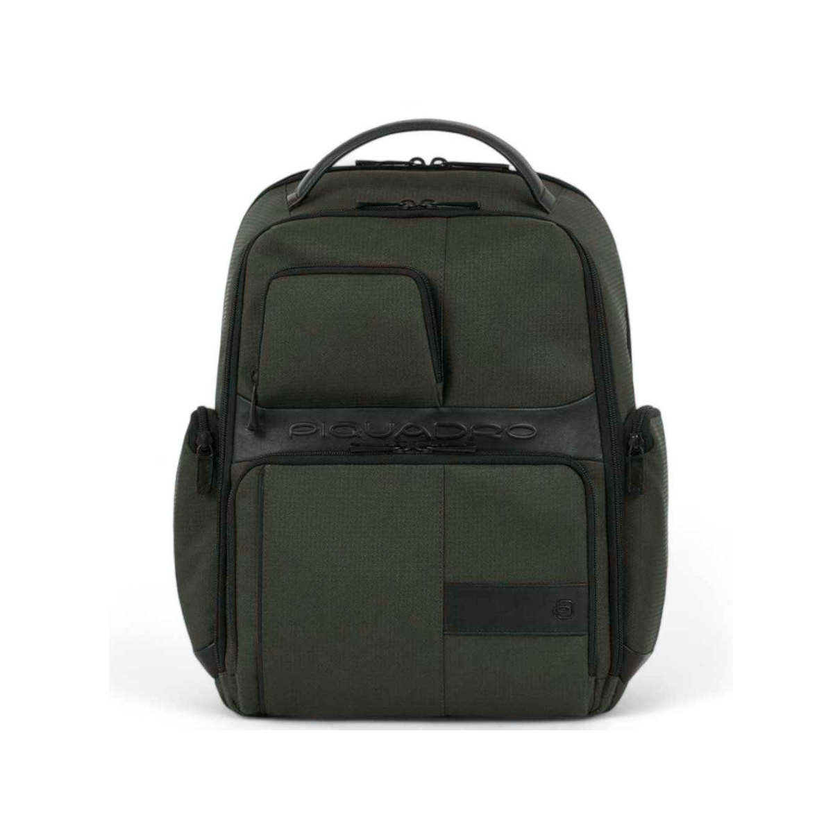 Zaino portacomputer fastcheck 15,6" in tessuto e pelle "Wollem Bagmotic" Piquadro (disponibile in cinque colori)