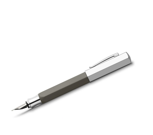 Penna stilografica "Ondoro" tortora Faber Castell