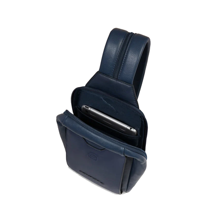 Monospalla porta iPad®mini in pelle "Ael" Piquadro (disponibile in tre colori)
