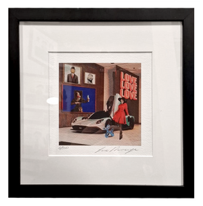 Grafica incorniciata di La Rouge "Love and Frames"
