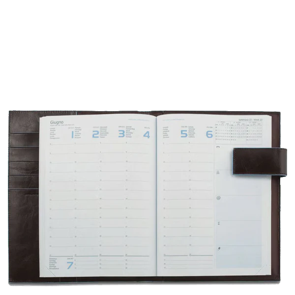Porta agenda settimanale in pelle Bluesquare Piquadro