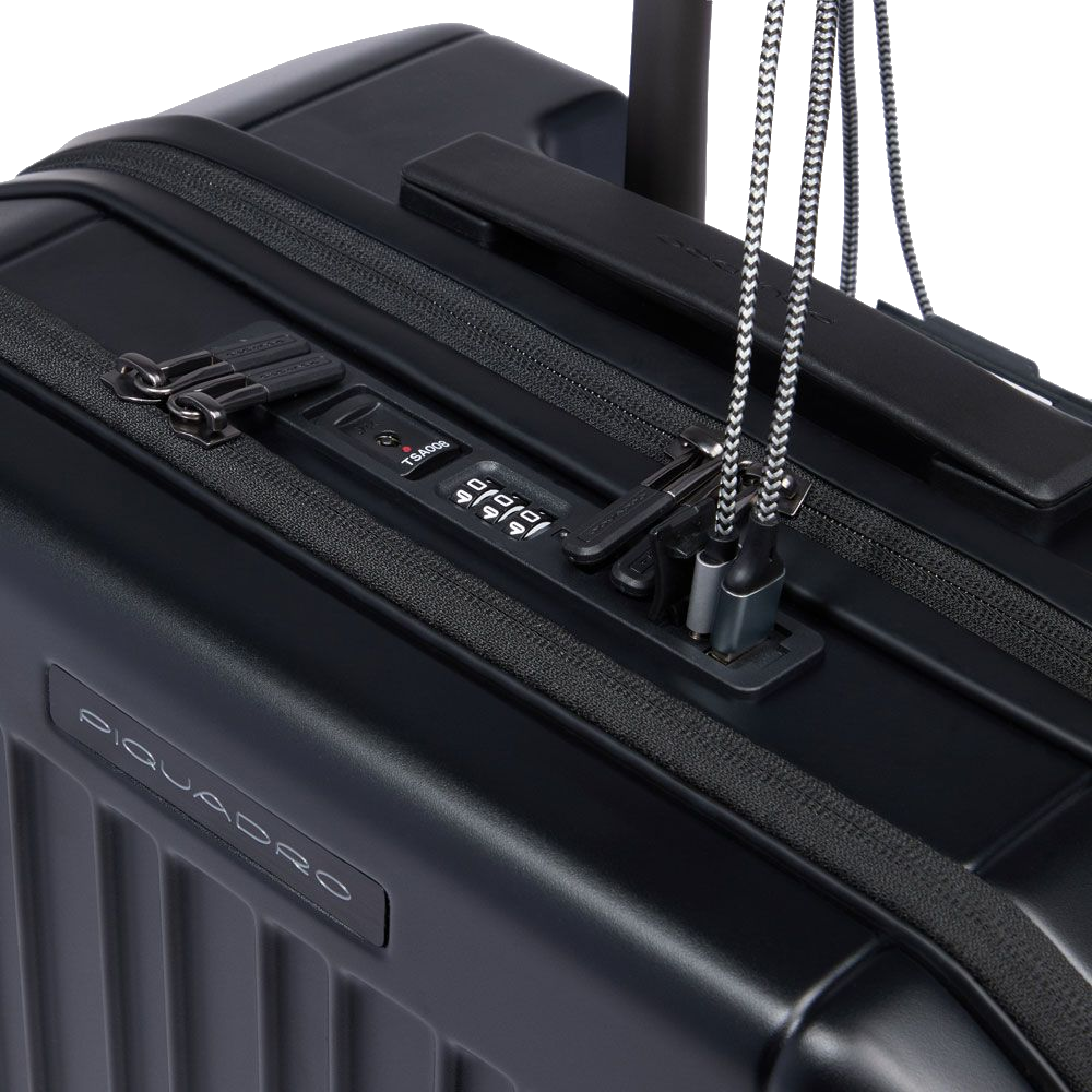 Trolley pilota con porta pc 15,6" Piquadro (disponibile in due colori)