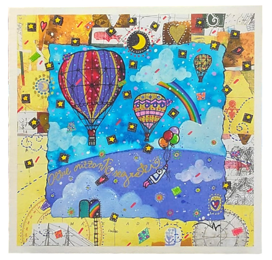 Grafica di Andrea Agostini 'Oltre orizzonti segreti'