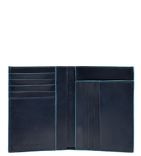 Carica l&#39;immagine nel visualizzatore di Gallery, Portafoglio verticale in pelle Bluesquare Piquadro (disponibile in diversi colori)
