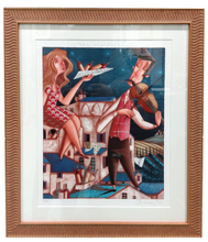 Carica l'immagine nel visualizzatore di Gallery, Grafica incorniciata di Federica Porro "Che cos'è l'amor"
