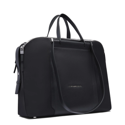Borsa donna porta pc 14" in tessuto e pelle Piquadro