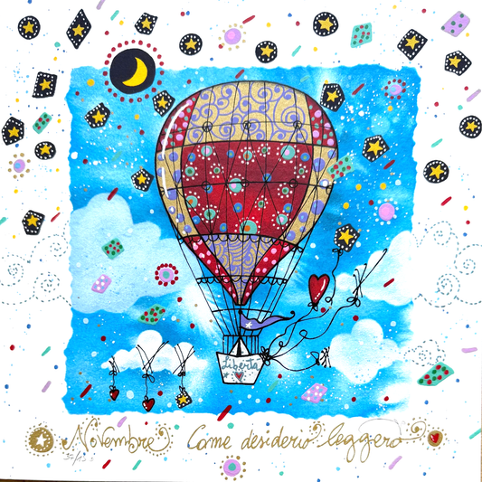 Grafica di Andrea Agostini 'Novembre' Nuova edizione