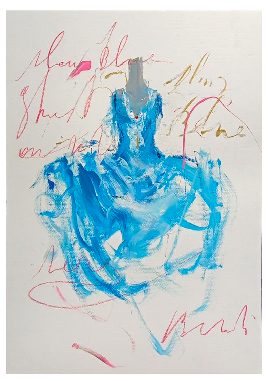 Opera unica di Luca Bellandi "Acquerello"