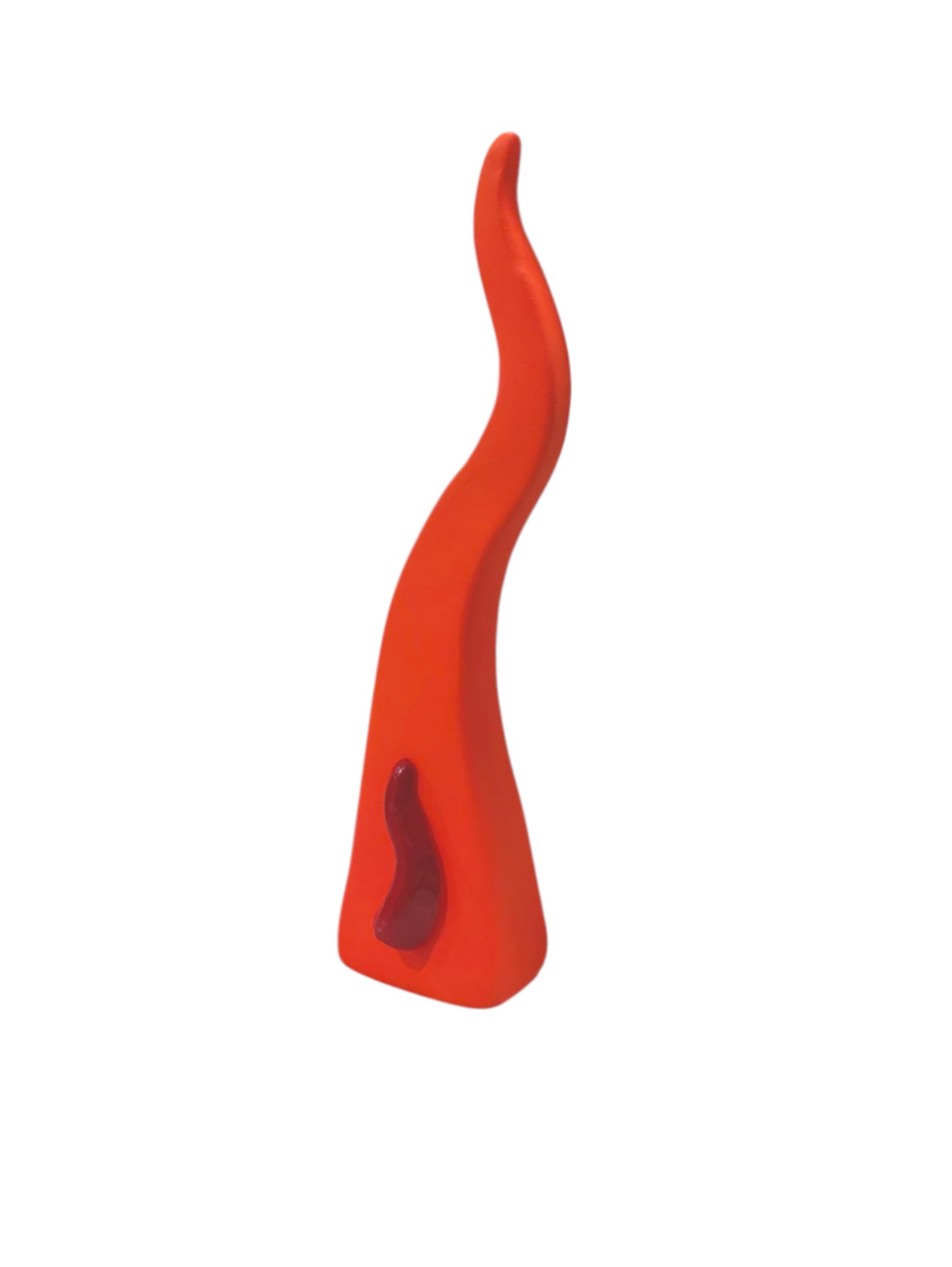Corno da collezione "Pop Corn: Arancio Fluo" PupazzAria
